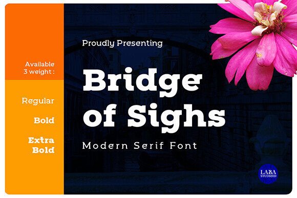 Bridge of Sighs: A Versatile Font for Modern Design