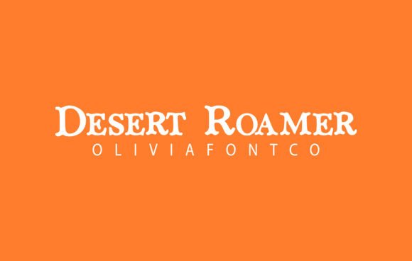 Desert Roamer: A Handwritten Font with a Romantic Touch for Creative Projects