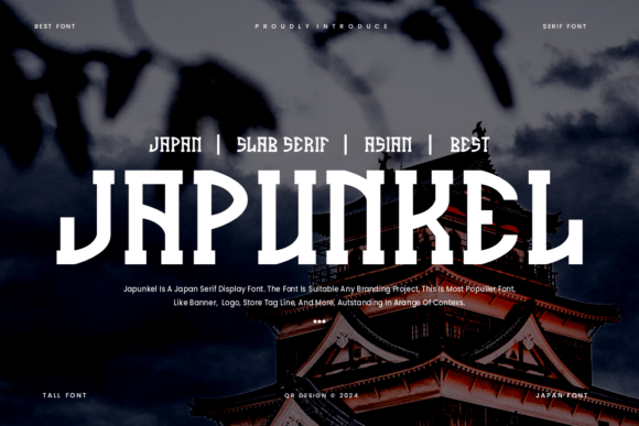 Japunkel: A Bold Font for Strategic Branding and Purposeful Design