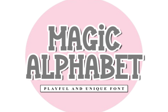 Magic Alphabet: A Playful Font for Creative Designs