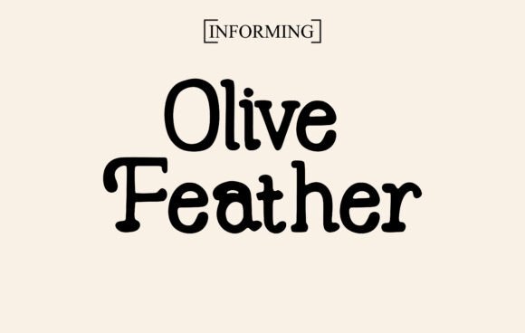 Olive Feather: A Font That Elevates Creative Expression