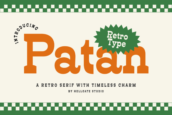 Patan: A Timeless Font for Retro-Inspired Designers