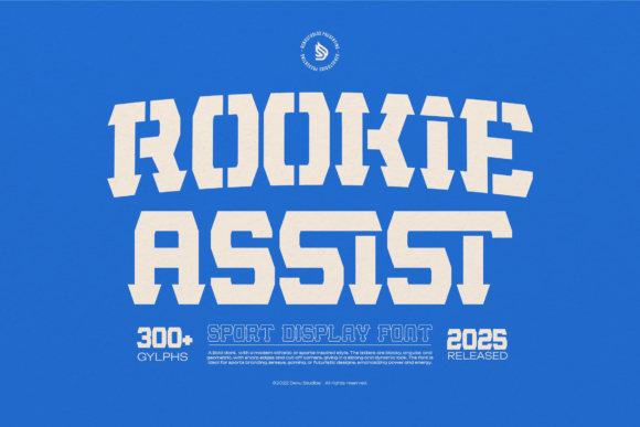 Rookie Assist: The Sport Display Font That Elevates Your Designs