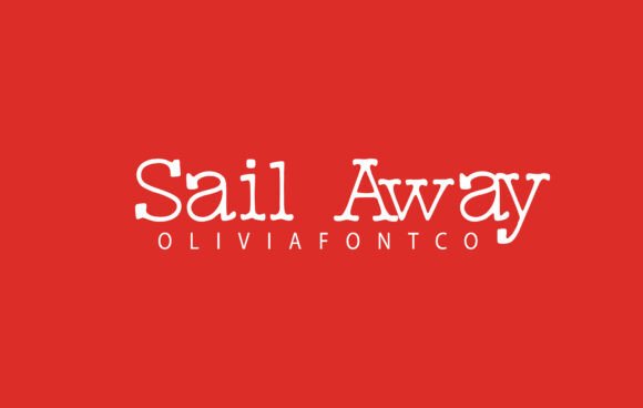 Sail Away Font: Elegance in Every Stroke
