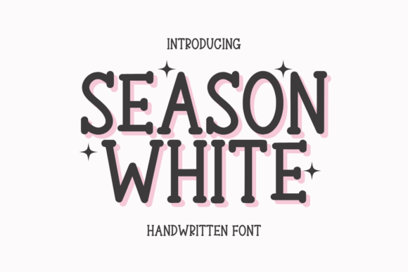 Season White: A Versatile Font for Creative Projects