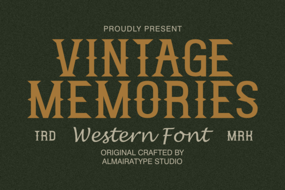 Vintage Memories: The Font That Brings the Wild West to Your Design