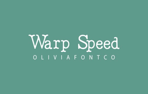 Warp Speed Font: A Handwritten Typeface That Elevates Your Creative Projects