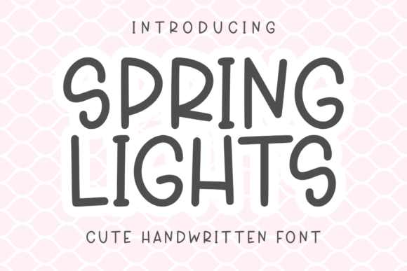 Why Spring Lights is a Must-Have Font for Creative Moms